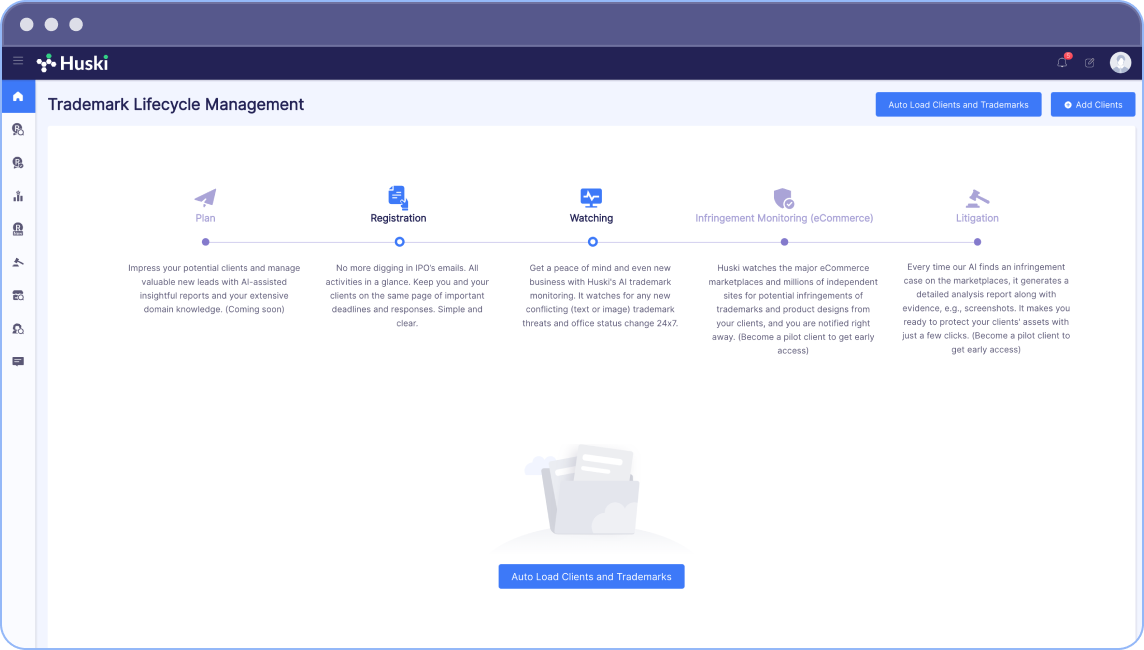 Trademark Lifecycle Management Page 1