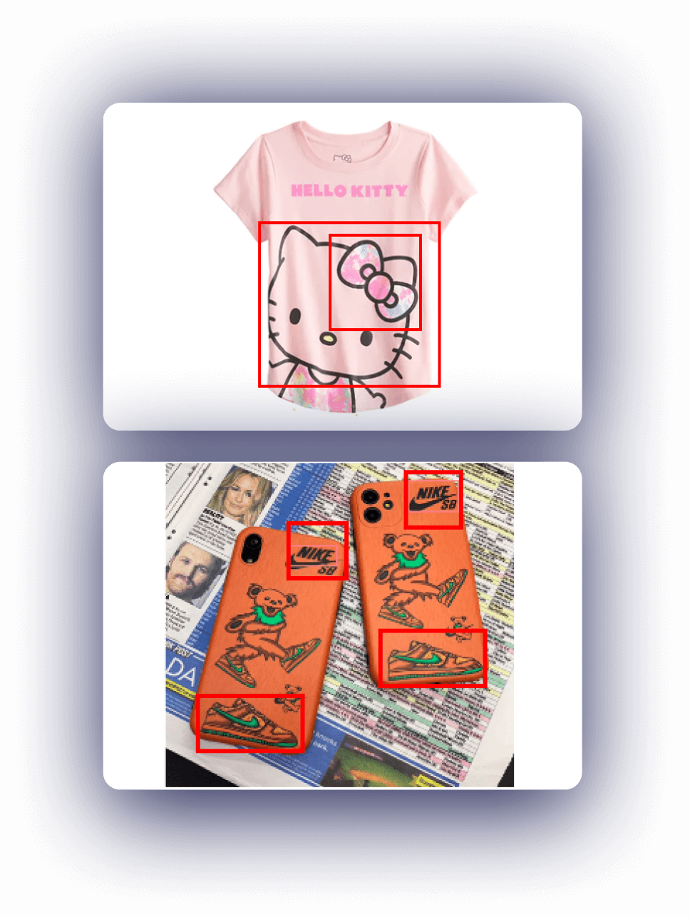 Use Huski’s advanced image recognition to find instances of trademark infringement in eCommerce.