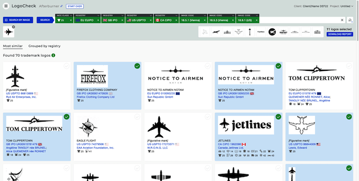 LogoCheck™ (Corsearch) preview